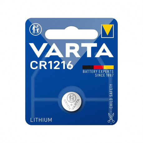 Pile lithium cr1216 3v 25mah Varta 6216101401