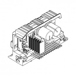 Convertisseur electronique ass pour lave-linge Aeg 14011286442