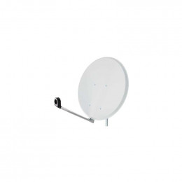 Parabole alu 70cm blanche avec lnb Servimat CLICKFAST