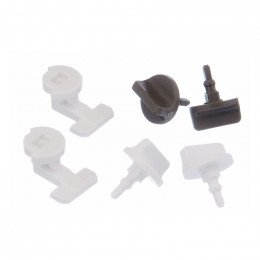 Kit verrouillage filtre pour hotte 2 boutons - blanc Bosch 00181270