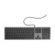 Clavier filaire pcim space gris pour ordinateur Mobility Lab ML311173