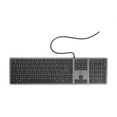 Clavier filaire pcim space gris pour ordinateur Mobility Lab ML311173