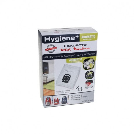 Sacs pour aspirateur hygiene plus fleur de coton Rowenta ZR200920