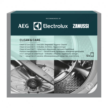 Clean and care 3en1 x12 degraissant detartrant Electrolux 902980384