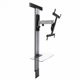 Colonne support tv avec deport exostand400 de 30 a 65 pouces Erard 048440