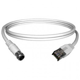 Cordon tv fiche f/ rj45 40cm Cae CORDBALRJF040