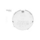 Couvercle pompe pour lave-linge 0530009738 Haier 49051200