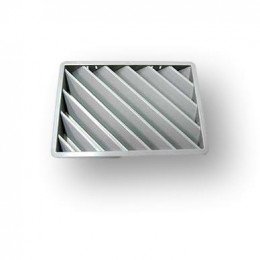 Grille sortie air gau gris pour hotte Whirlpool 481244508005