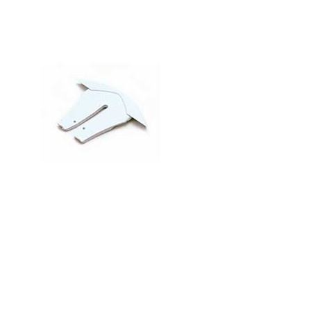 Poignee couvercle blanc(pw) in pour lave-linge Indesit C00116861