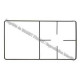 Grille font gauche pour cuisiniere Brandt AS0040256