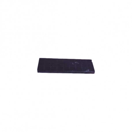 Filtre charbon type kf12 pour hotte 432x145x21 mm De Dietrich 70X1710