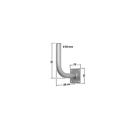 Bras de deport aluminium deport 250mm - diam. 50 Erard 060050