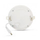 Plafonnier led diam 120mm 6w 4000k blanc Miidex 7748