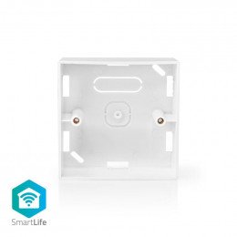 Boite de retour blanc 86 x 86 x 35 mm abs Nedis WIFIWB10WT