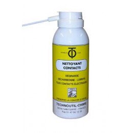 Spray nettoyant contact 210ml net : 150 ml Technoutil A210NC