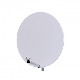 Parabole fibre 90cm blanche sans lnb Servimat FIB90