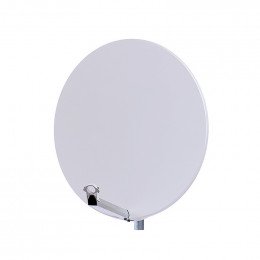 Parabole fibre 90cm blanche sans lnb Servimat FIB90