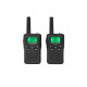 Set talkie-walkie + base charg jusqu'a 10km - 8 canaux Nedis WLTK1010BK