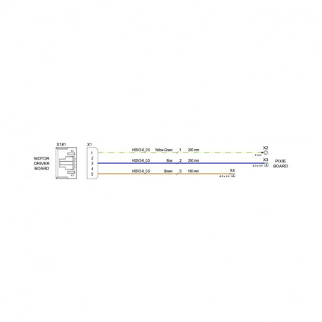 Rampe moteur carte de puissanc pour table de cuisson Aeg 14021337301