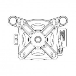 Moteur 195v 300hz 585w f pour lave-linge Electrolux 858808200601