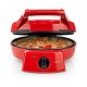 Appareil a pizza et grill 30cm Nedis FCPM100FRD