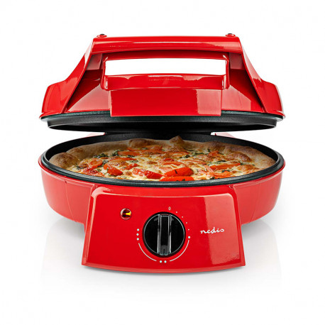 Appareil a pizza et grill 30cm Nedis FCPM100FRD