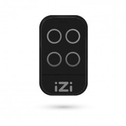 Telecommande portail izi black universelle 4 boutons Mbg IZI-BLACK