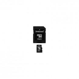 Carte memoire micro sd 16gb class 10 avec adaptateur sd Intenso 3413470