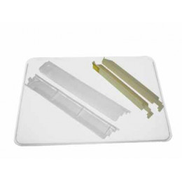 Plateau 39 2cm x 27cm pour micro-ondes Whirlpool 481941878393