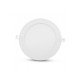 Plafonnier led diam 175mm 12w 3000k blanc Miidex 7755