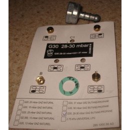 Jeu injecteurs butane/propane g30 29-30_4g Beko 4431100184