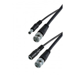 Cordon videosurveillance bnc + alimentation 12v Itc 7712