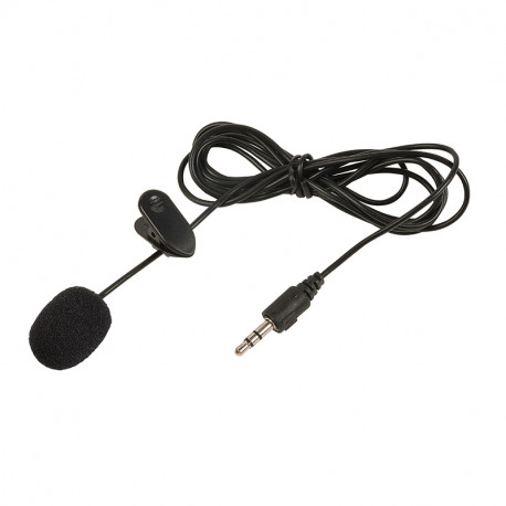 Micro cravate stereo jack 3.5 mm longueur 3.50 m Itc 721188