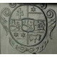 Plaque d'atre armoriee poele Supra FR0037100B