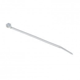REMPLACE PAR SS STOCK - Collier rilsan 2.5x98mm blanc sachet de 100 pieces Constructa 