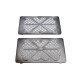Plaques gaufres coeur pour gaufrier 2 plaques Tefal XA800612