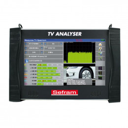 Mesureur de champ expert 4k h265 decodage 4k hdr et iptv Sefram SEFRAM78824K