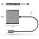 Dock 3 en 1 usb-c - hdmi + usb +usb Mobility Lab ML307923