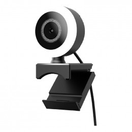 Webcam filaire usb-a full hd cable 1.3m-anneau led reglable Mobility Lab ML301310