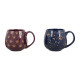 2 tasses decor dore 531733