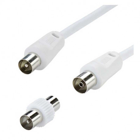 Cordon coax m/f 9.5mm 3m longueur 3m 6 9.52 m/9.52 f Itc 304511