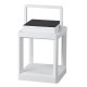 Lampe deco nomade blanche pour interieur et exterieur Mbg 23861001