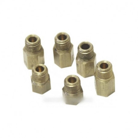 Jeu injecteurs gaz butane 50x50 defendi pour cuisiniere Sogedis 900365