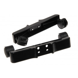 Support et roue droite + gauch radiateur pour convecteur Delonghi VA1005