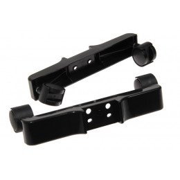 Support et roue droite + gauch radiateur pour convecteur Delonghi VA1005