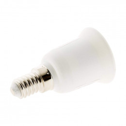 Adaptateur de douille male e14 vers femelle e27 Elexity 140796
