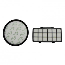 Kit 2 filtres aspirateur hepa adaptable rowenta Fideale KTH58 Kit 2 filtres aspirateur hepa adaptable rowenta Fideale KTH58