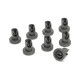Roulettes panier superieur livrees par 8 pieces Zanussi ASW9029096