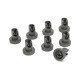 Roulettes panier superieur livrees par 8 pieces Zanussi ASW9029096
