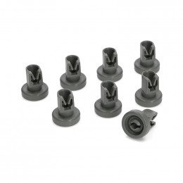Roulettes panier superieur livrees par 8 pieces Zanussi ASW9029096
